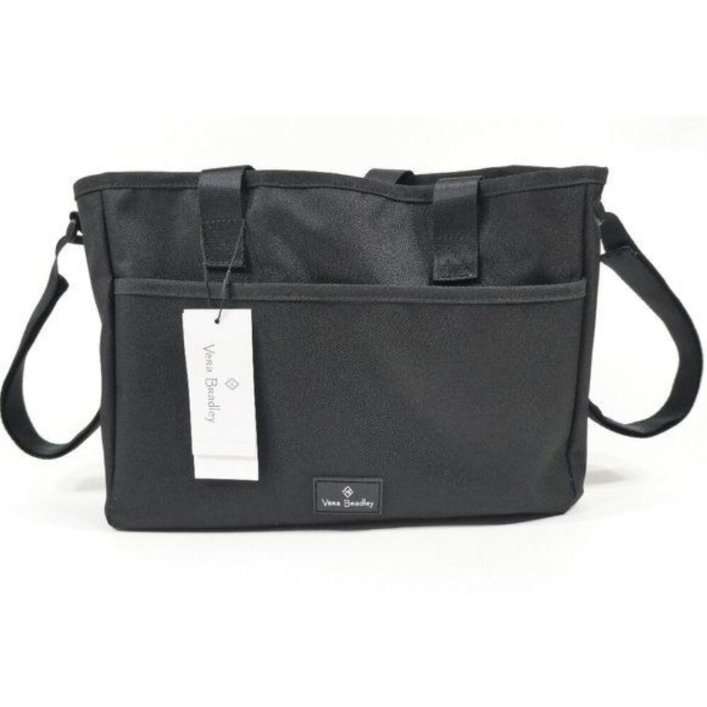 Vera Bradley Black Lighten Up Everything Organizer NWT‎
